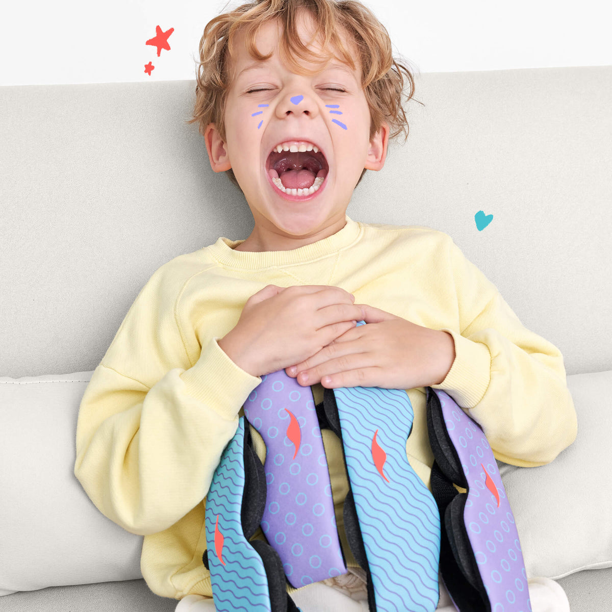 <strong>2 bold colours to make bedtime more exciting</strong>