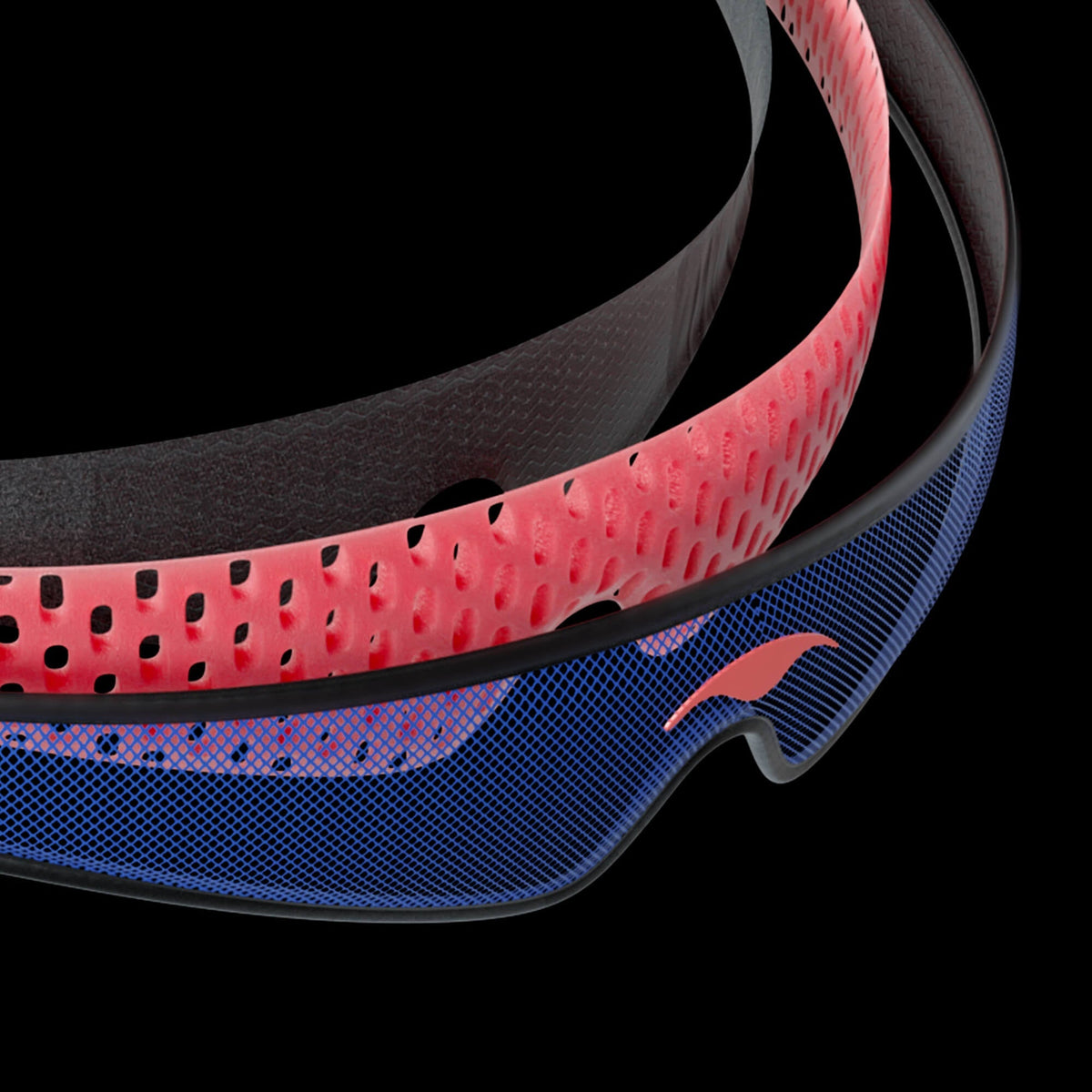 <strong>Head strap for maximum airflow</strong>