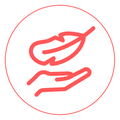 Calming pressure icon